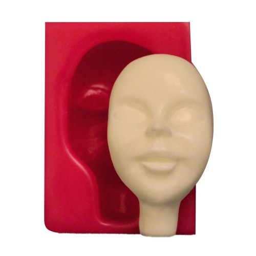 SİLİCONE MOULD - FACE MODEL NO:7   (5*3CM)